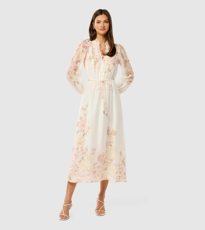 forever new PRIMROSE Floral Printed Midi Dress